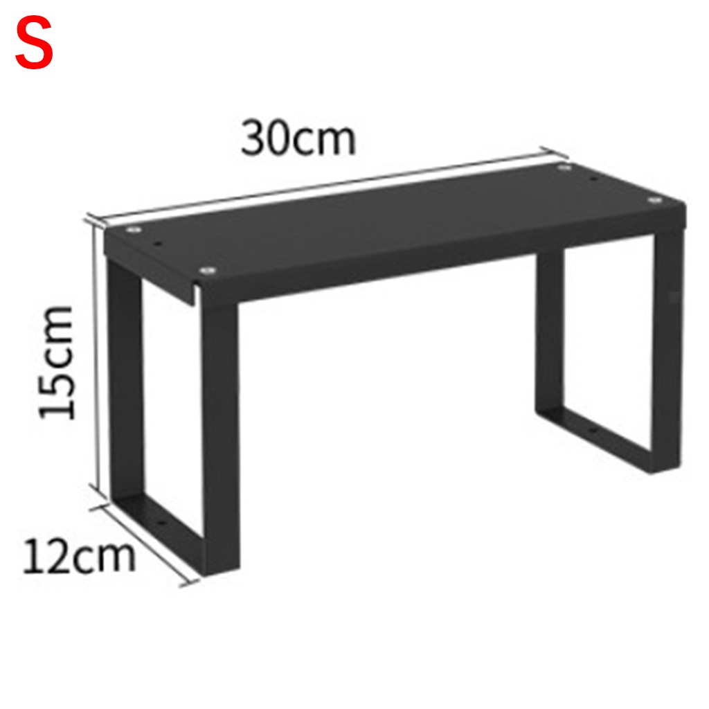 Kitchen Rack Table Top Storage Shelf Well Made Wide Application for Pantry