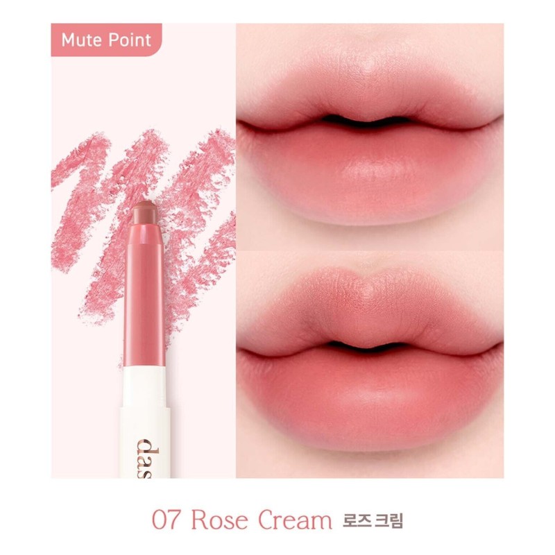 DASIQUE Mood Blur Lip Pencil 0.9g 10 colors K-Beauty Vegan Lip Stick