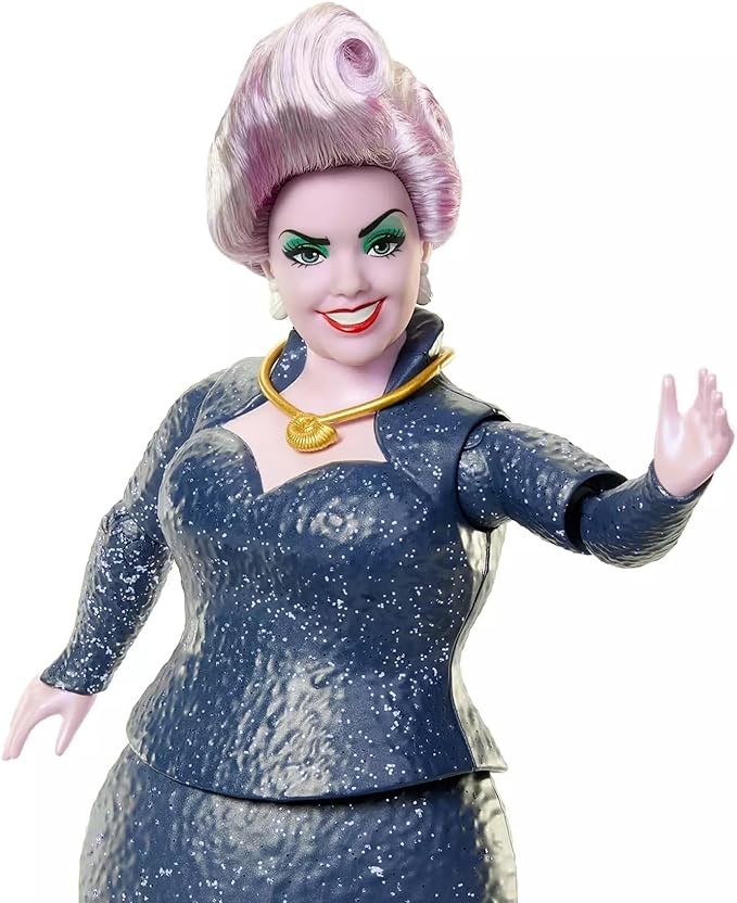 Mattel Disney the Little Mermaid, Ursula Fashion Doll and Accessory, Toys Inspired by Disney's the Little Mermaid