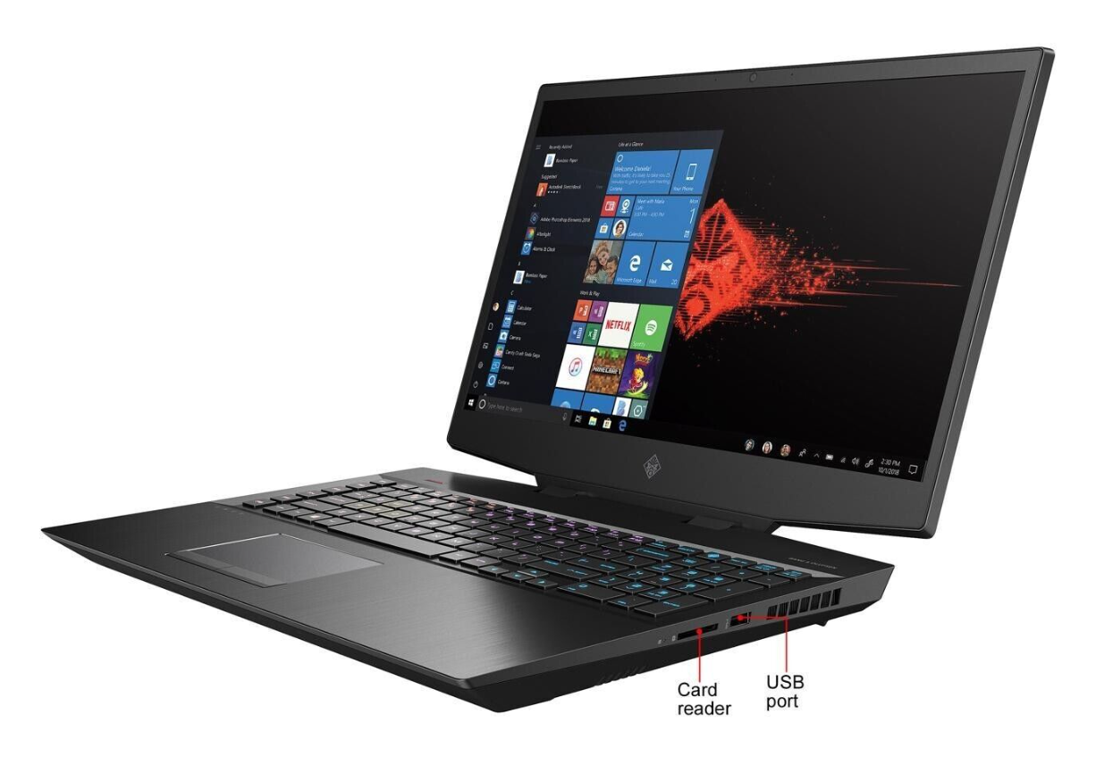 OMEN by HP 17-CB0063TX / NVIDIA GeForce RTX 2080 / Intel i9-9880H CPU @ 2.30GHz