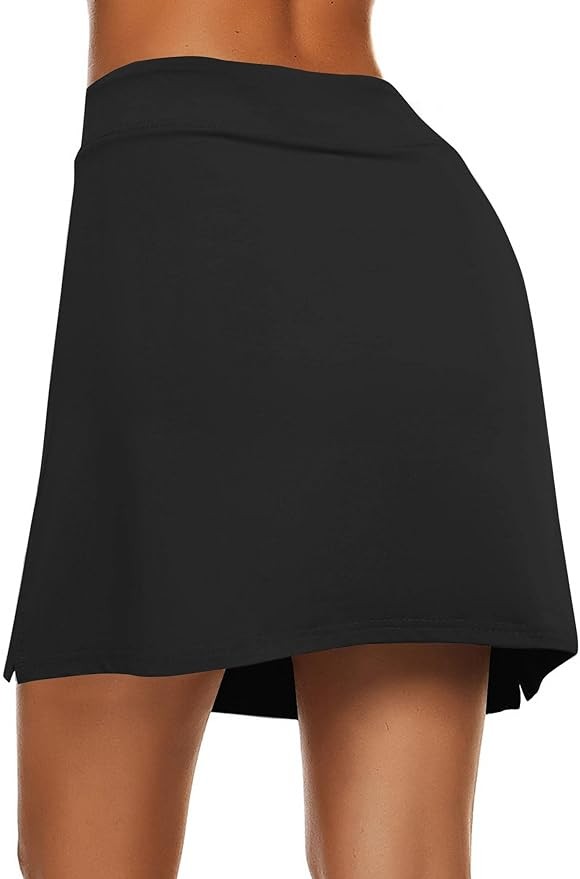 Ekouaer Women's Active Performance Skort Lightweight Skirt for Running Tennis Golf Workout Sports