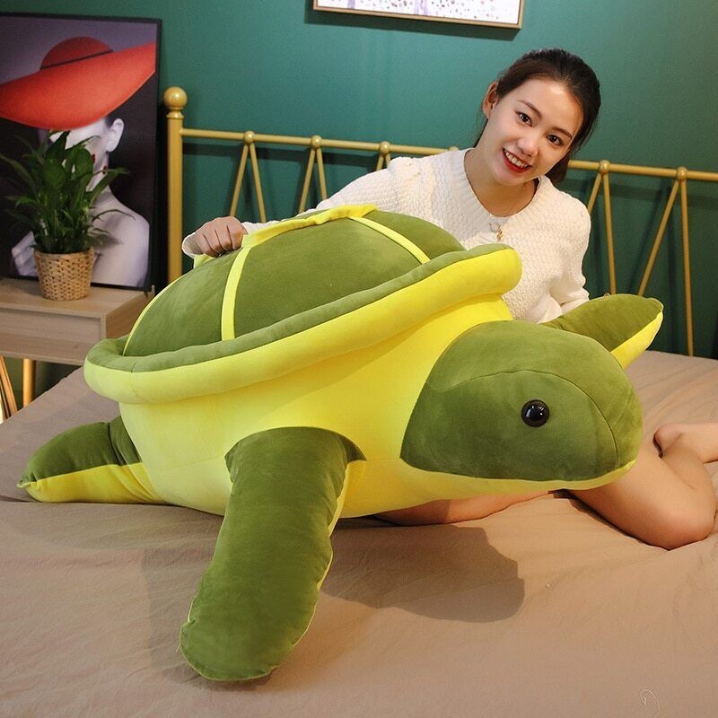 Tortoise Plush Toy Kawaii Animal Dolls Stuffed Soft Animal Sea Turtle Pillow