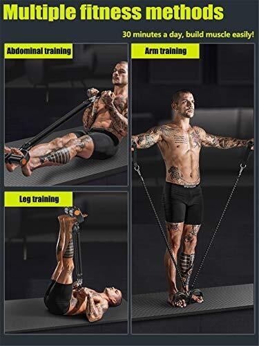 Pedal Resistance Band ,Exercise Bands with Handles, Elastic Sit up Pull Rope