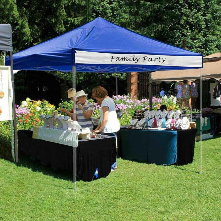 Garden BBQ Gazebo Top Cover Roof Replacement Fabric Cloth Tent Canopy 2x2m 3x3m