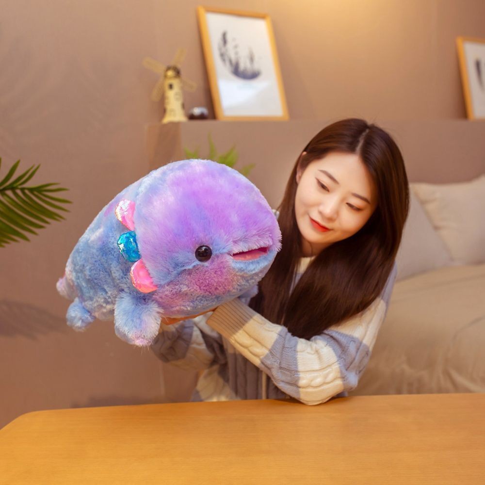 Animals Colorful Newt Stuffed Toy Axolotl Plush Doll Salamander Plush Toy
