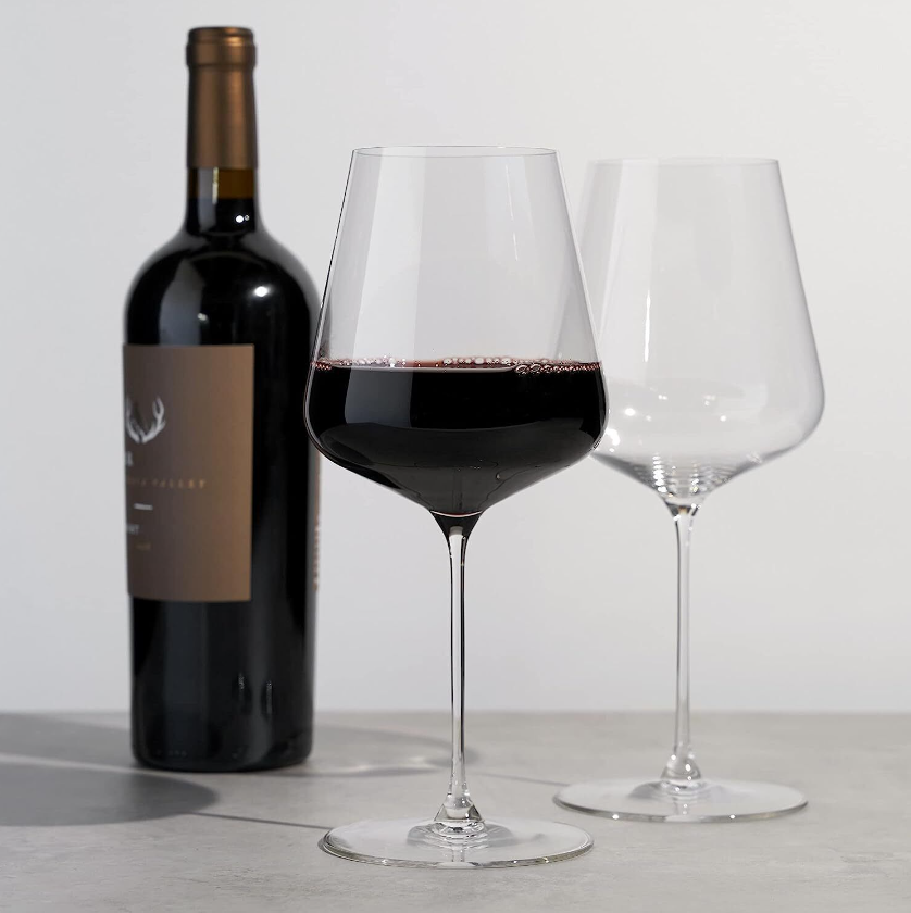 Spiegelau Definition Bordeaux Wine Glasses Set of 2, 26 Ounces Capacity