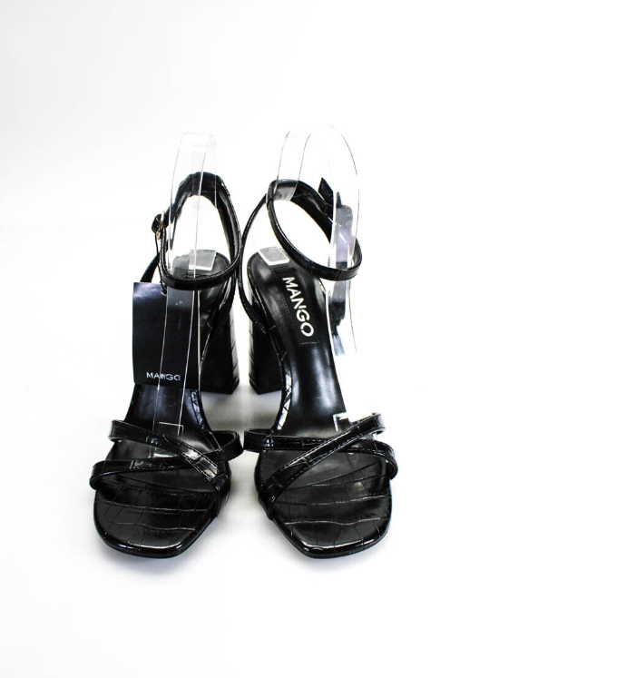Mango Womens Heaven Sandals Black Size 9