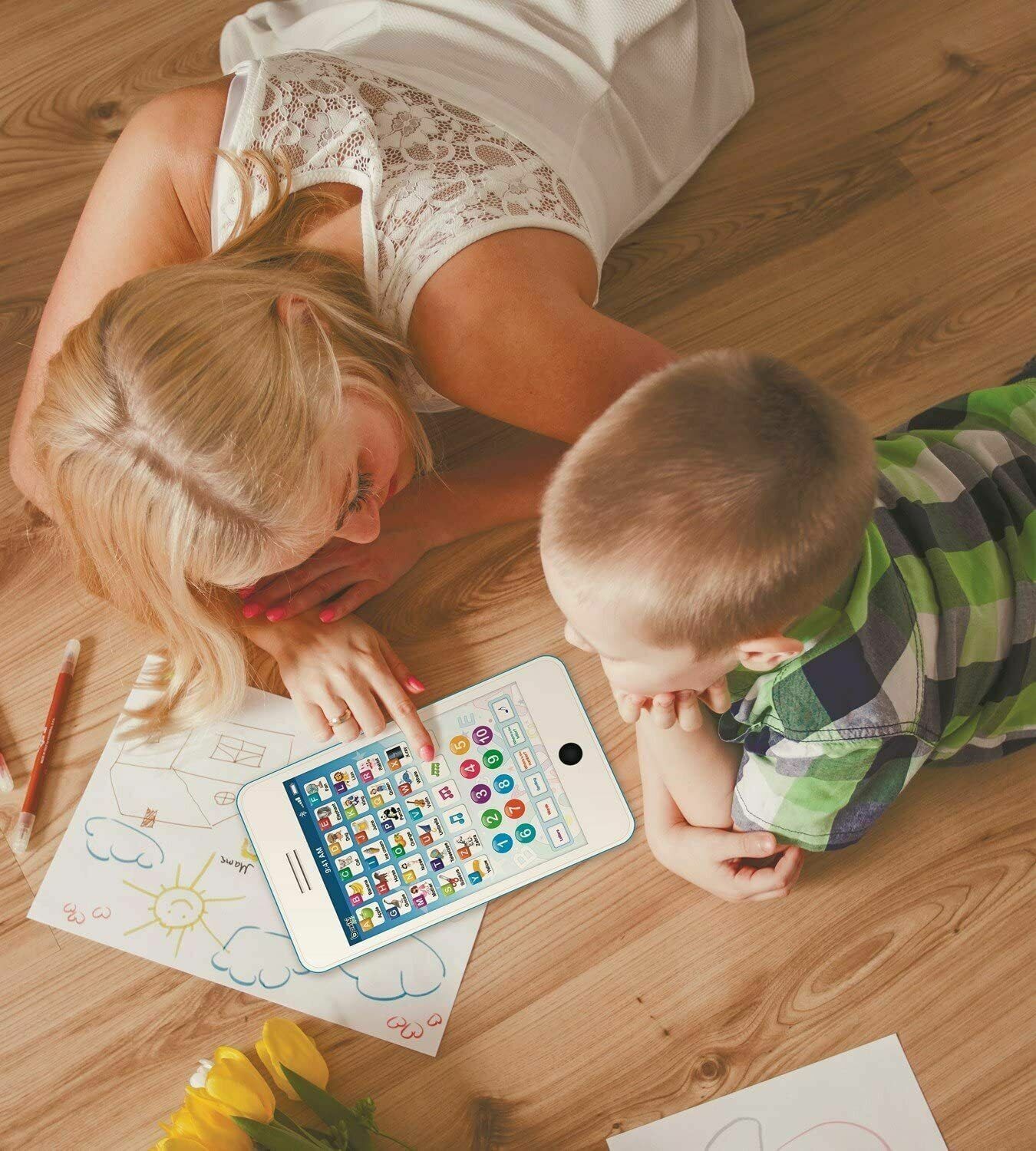 Children TABLET Computer PAD Educational Learning Game Toy Kids For Boys Girl US