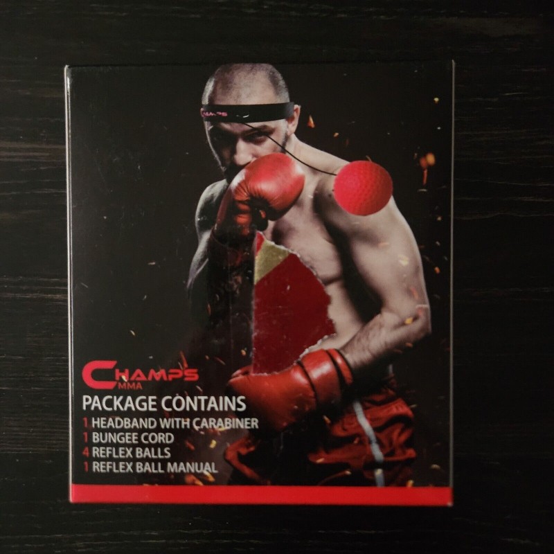 Boxing Reflex Balls Set of 4 – Boxing Ball Champs MMA Gear with Varying Weights