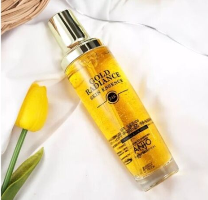 ANJO 24K Gold Radiance Skin Essence 150ml 24K Gold Essence Korean Skin Care NEW