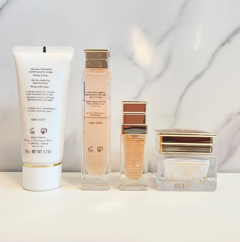 Dior Prestige Micro Lotion Huile de Rose La Creme Texture Essentielle GIFT SET