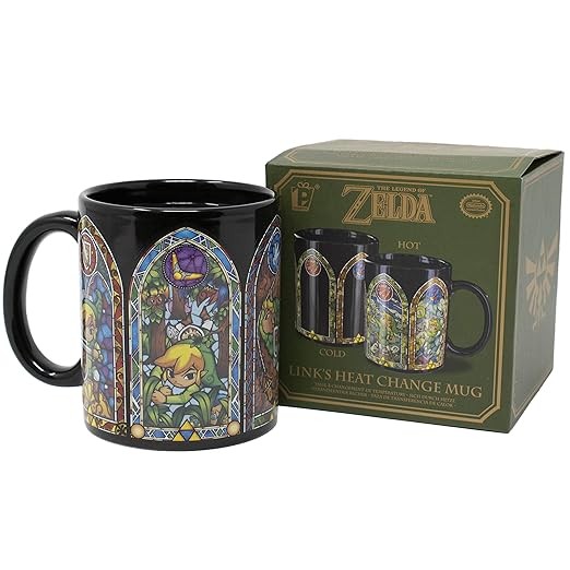 Paladone Legend of Zelda Heat Changing Ceramic Coffee Mug