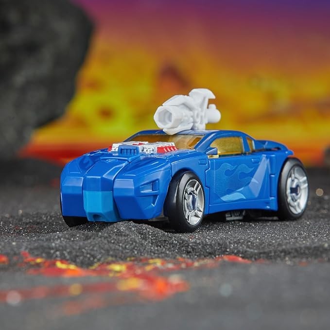 Transformers Legacy United Deluxe Class Robots in Disguise 2001 Universe Autobot Side Burn, 5.5-inch Converting Action Figure, 8+