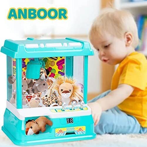 5pcs Small Stuffed Animals—Jungle Animal Plush Set 4.8 Inch Cute Sitting