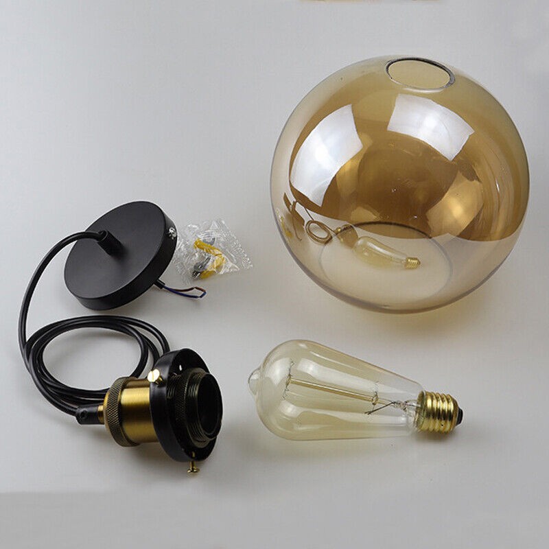 Bar Pendant Light Glass Kitchen Lamp Dining Room Lighting Glass Ceiling Lights