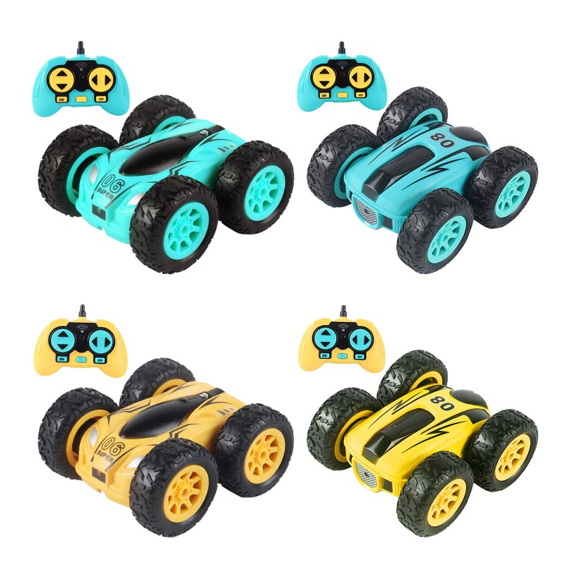 2.4Ghz Remote Control Mini Double-sided Stunt Car Electric 4WD Off-road Vehicle