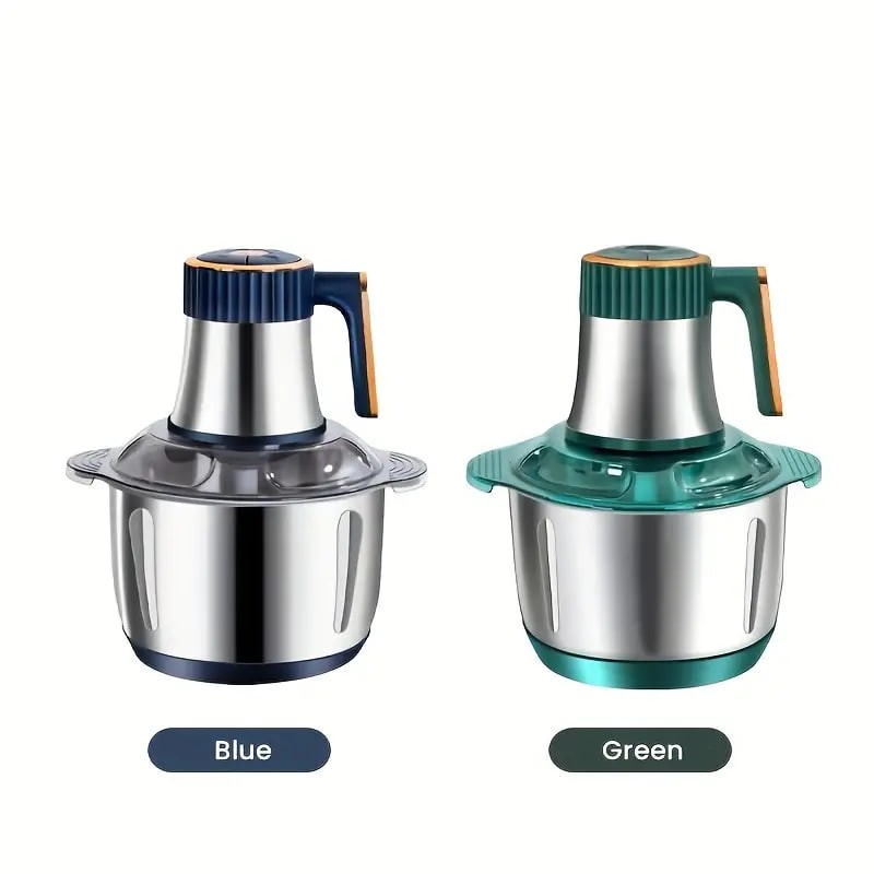 1.32gal 5 Gears, 6 Blades, 6 Seconds Fast Meat Grinder, Household Function Chopped Vegetables Meat Grinder, Garlic Mud, Food Supplement, Juice And Noodle Maker, Electric Cooking Machine For 5, Can Con