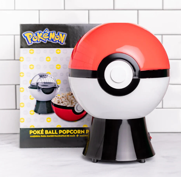 Uncanny Brands Pokémon Pokeball Popcorn Maker