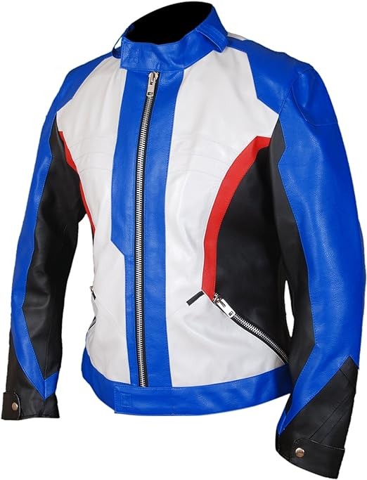 F&H Men's Gaming Soldier Genuine Leather Jacket
