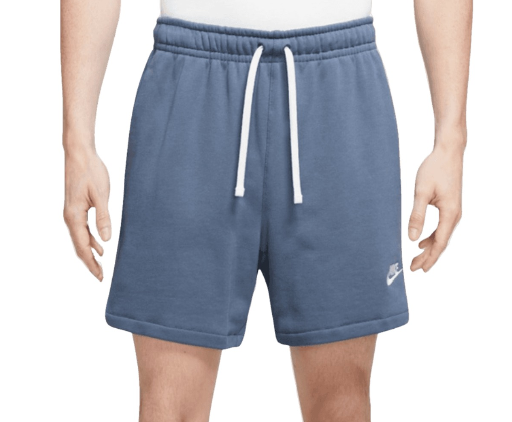 Nike Men's Shorts Drawstring Waist French Terry Flow Fleece Athletic Shorts