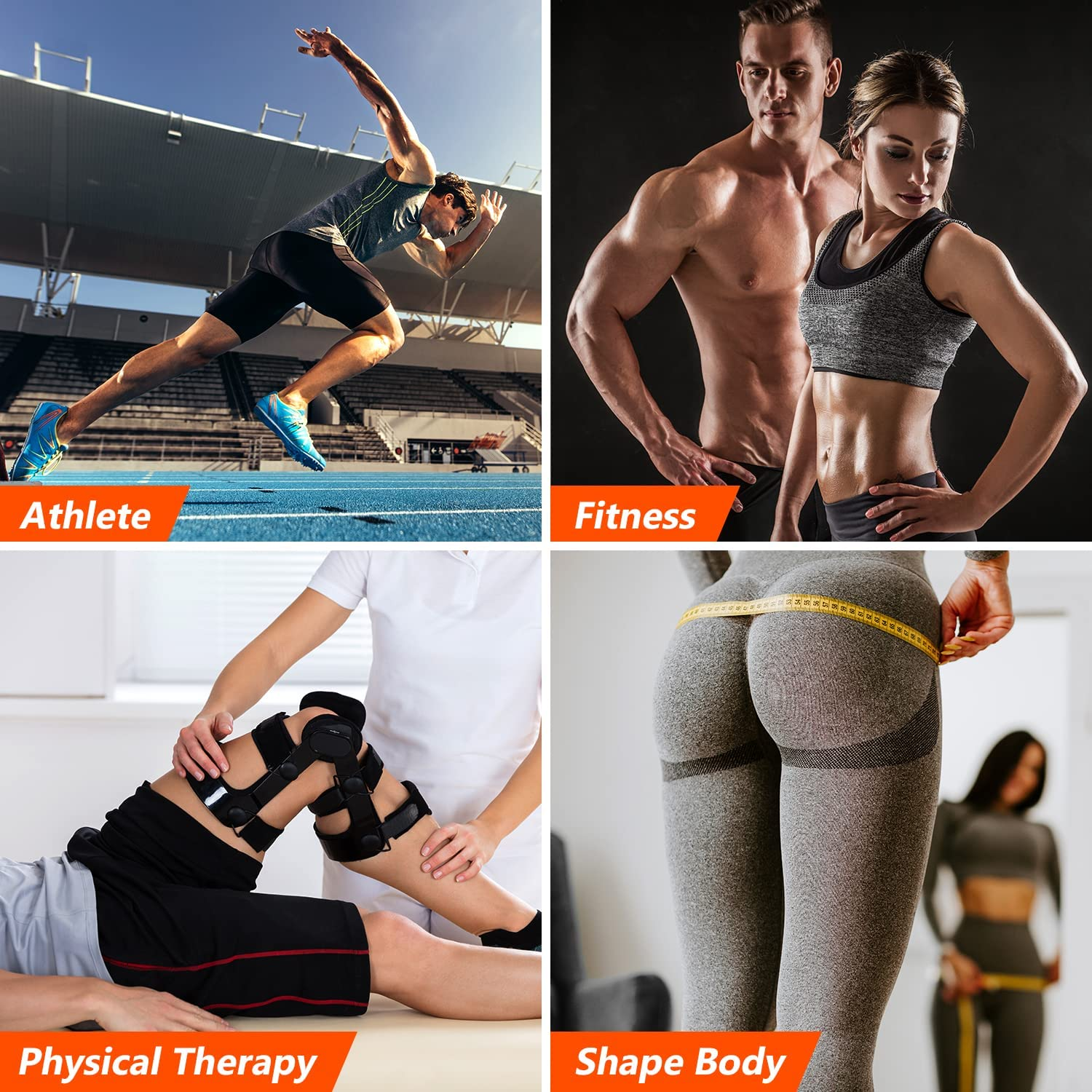 Ankle Resistance Bands with Cuffs, Ankle Bands for Working Out, Resistance Bands