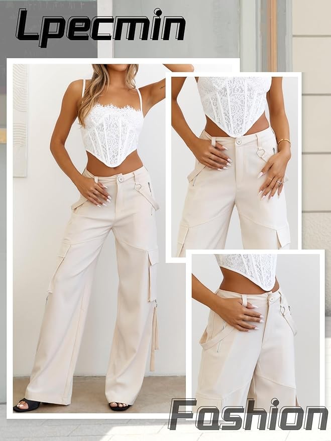 Lpecmin Women's Cargo