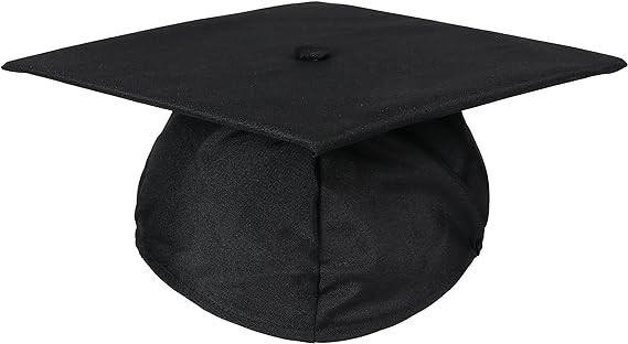 Newrara Graduation Unisex Matte Adult Graduation Cap with Tassel
