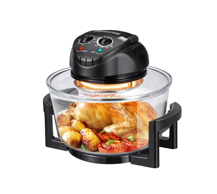 Multi-function Electric Halogen Oven 60 Min Timer Convection Health Cooker 1400W