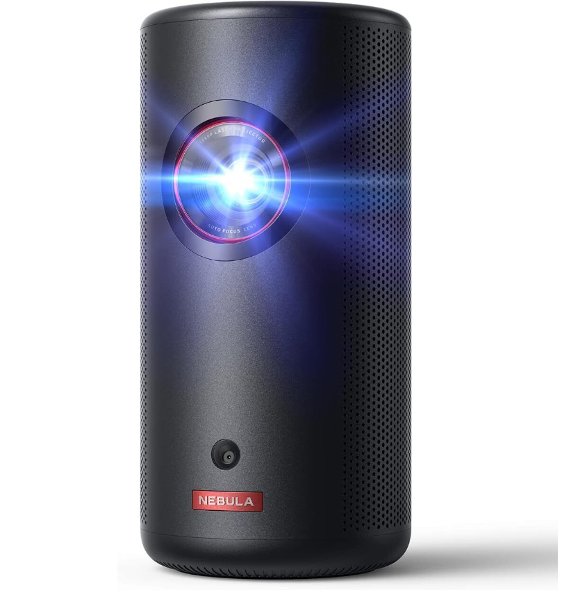 NEBULA Anker Capsule 3 Smart Laser Projector 1080P Portable for Home/Outdoor